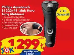 PHİLİPS AQUATOUCH S1323/41 ISLAK KURU TIRAŞ MAKİNESİ